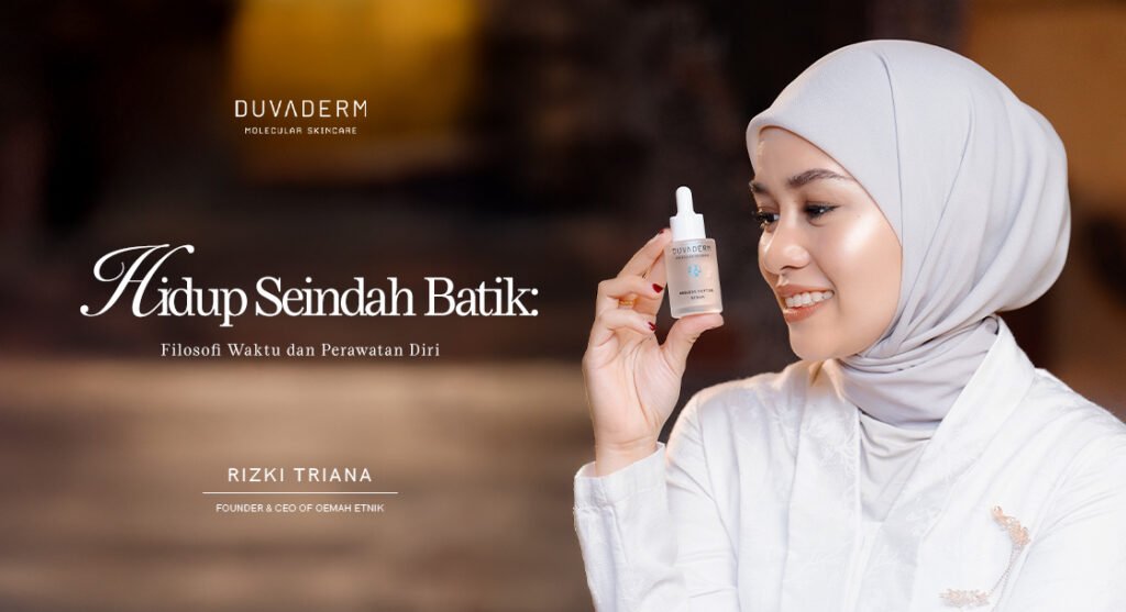 rizki triana oemah etnik duvaderm ageless peptide serum